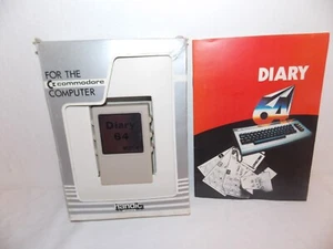 SEHR SELTENES COMMODORE 64 HANDIC SOFTWARE AB TAGEBUCH 64 IN BOX MIT HANDBUCH - Bild 1 von 1