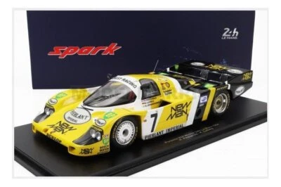 SPARK-MODEL 18LM84 PORSCHE - 956L TURBO TEAM NEWMAN JOEST RACING N 7 WINNER 24h  - Immagine 1 di 2