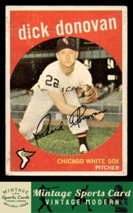 1959 Topps - Dick Donovan - #5 Medias Blancas de Chicago - Imagen 1 de 2