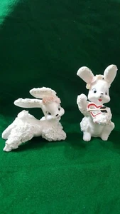 Raro par de conejos de porcelana Arnart de colección - Imagen 1 de 2