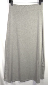 Jane Ashley Women's Gray Pull On Stretchy Midi Skirt Size Small - Picture 1 of 5