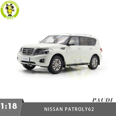 1/18 Nissan Patrol 2018 Y62 modelo diecast coche de juguete regalos para amigos Foto 1 de 4