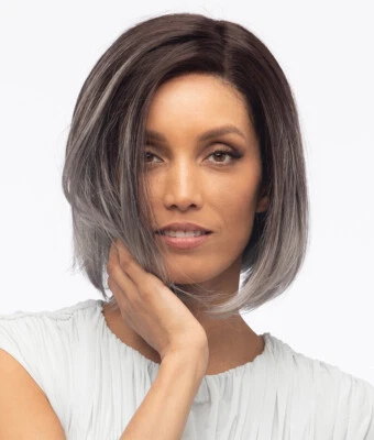 Peluca JAMISON de ESTETICA, *¡TODOS LOS COLORES!* Frente de encaje, pieza mono, genuino, nuevo Foto 1 de 4