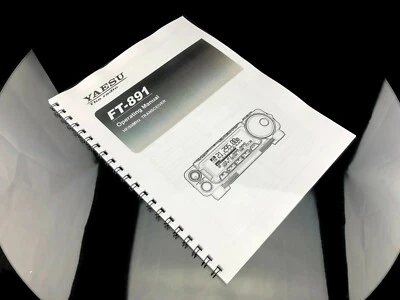 Yaesu FT-891 Transceiver Instruction Operating Manual Coil Bound User Guide - Image 1 of 4