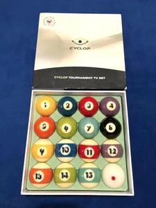 Cyclop Tournament TV Billard Ball gebraucht aus Japan - Bild 1 von 18