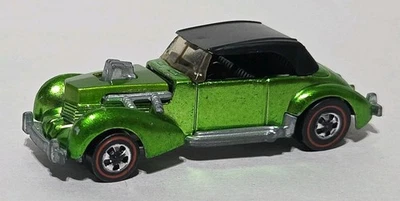 Hotwheels Redline 1971 классический шнур яблочный зеленый с витриной - Изображение 1 из 4