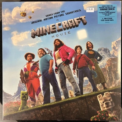 A Minecraft Movie Soundtrack | LP | 2025 | EU | WaterTower Music | SEALED - Image 1 of 2