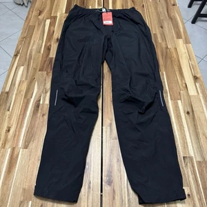 REI Junction Rain Pants Mens L Black Lightweight Windbreaker Outdoor NWT - Picture 1 of 9