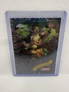 Hercules #163 Spider Web #/399 - Marvel Topps Chrome 2025 - Foto 1 di 2