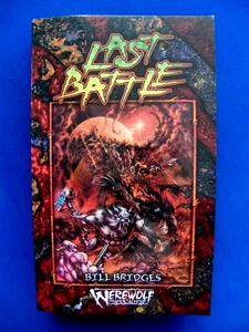 The Last Battle - Libro 2 - Hombre Lobo: El Apocalipsis - Lobo Blanco WW11911 - EXCELENTE - Imagen 1 de 3