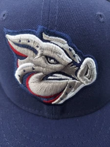 New Era 59fifty Lehigh Valley Iron Pigs MiLB Phillies Fitted Hat Cap Size 6 3/4 - Picture 1 of 17