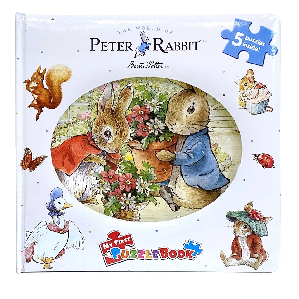 Peter Rabbit / The World of Beatrix Potter My First Puzzle Book - Jigsaw Puz... Foto 1 de 1