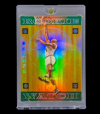 PAUL PIERCE ROOKIE GOLD REFRACTOR RAINBOW FOIL SP Insert Non Auto - CELTICS - Image 1 of 2