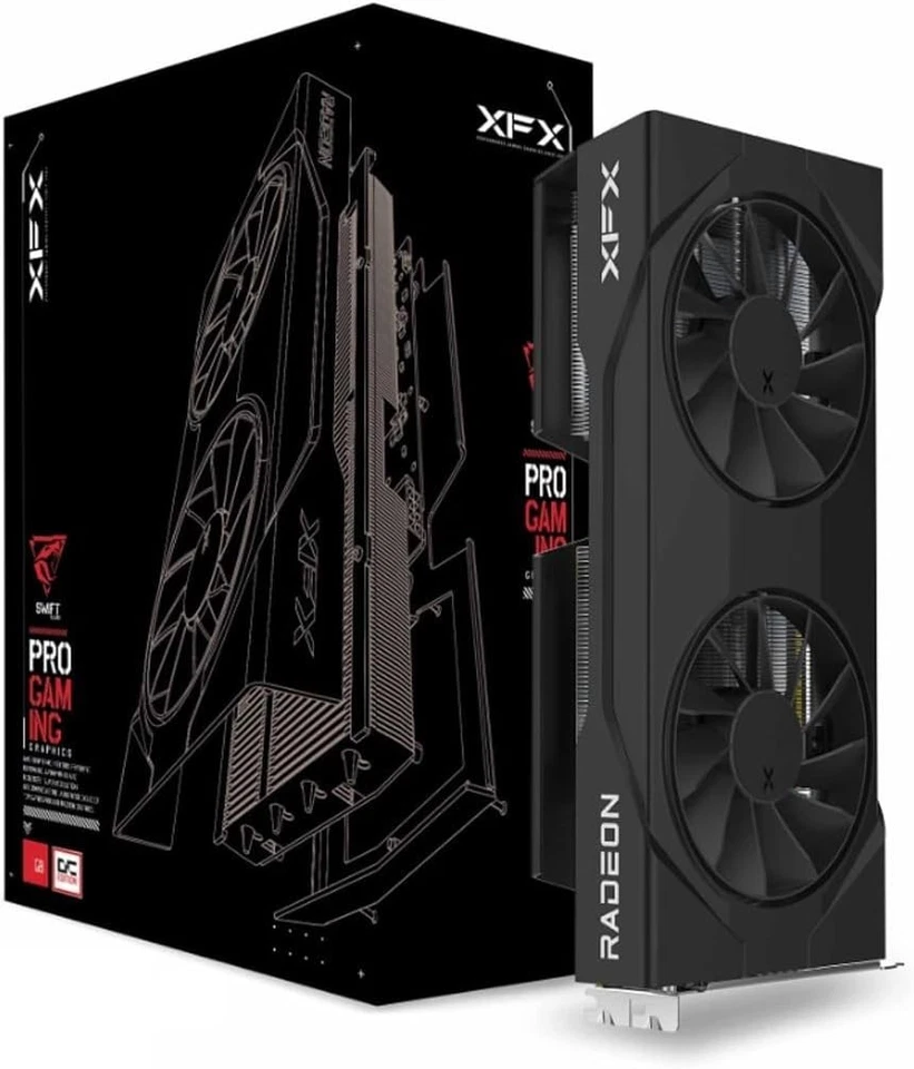 XFX Radeon Rx 9060 Xt Swift Gaming Oc GDDR6 Scheda grafica RX-96TSW16BQ