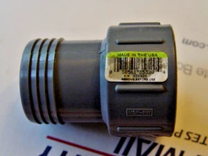 NOS B.P. Firma USA 2" Poly/Barb FPT 2 NSF-PW Einsatz Adapter Teile-Nr. 350320 - Bild 1 von 4