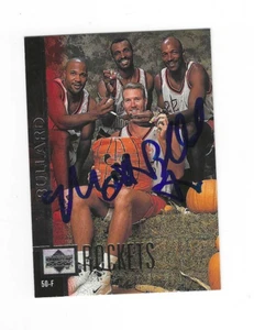 MATT BULLARD Houston Rockets Signed 1997-98 Upper Deck Card #225 w/COA - Picture 1 of 1
