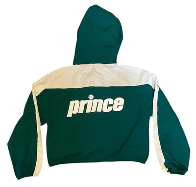 Женская куртка Prince Pickleball Crop XXL зеленая ветровка на молнии новая с ценниками - Изображение 1 из 3