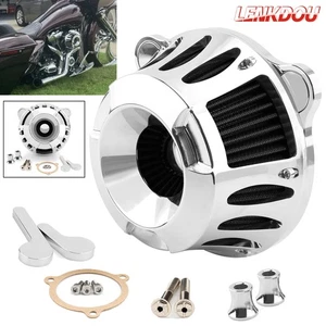 Chrome Air Cleaner Intake Filter For Harley Softail 2018-2023 Touring M8 2017-23 - Picture 1 of 11