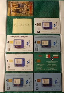 LOT 8 TÉLÉCARTES BULGARIE - MOBIKOM HAUTES VALEURS - MEXICO 86 - FESPACO 1997 - Imagen 1 de 2