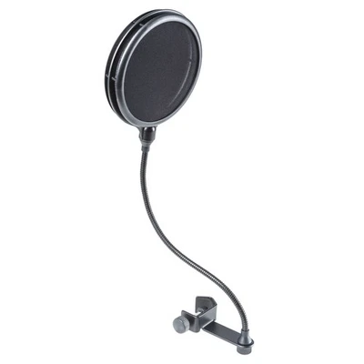 FAME Audio PF 150D Poppschutz Doppellagig Seidenbezogen 15cm Abschraubbarer Kopf