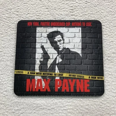 Alfombrilla de ratón Max Payne 2001 de colección alfombrilla de ratón edición limitada raro videojuego Foto 1 de 4