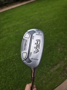 ADAMS IDEA TECH BOXER 5 HYBRID W/ GRAPHITE DESIGN TOUR AD YSQ-HL 65g R-FLEX - RH - Picture 1 of 10