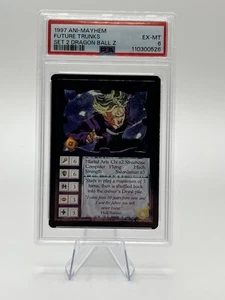 1997 Ani-mayhem Future Trunks Set 2 Dragon Ball Z PSA 6 EX MT - Picture 1 of 2