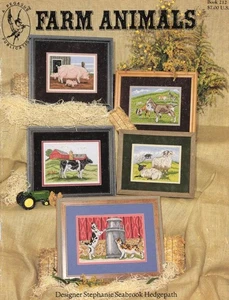 VINTAGE!A PEGASUS PUBLIKATION BAUERNHOFTIERE KREUZSTICH - Bild 1 von 2