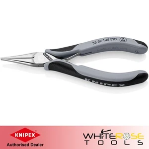 KNIPEX Precision Electronics Gripping Pliers Box Joint ESD 145mm 35 52 145 ESD - Picture 1 of 6