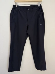 MILLET Mountain Pants Women Black Outdoor Hiking M/10 Elastic Waist Hiking - Picture 1 of 8
