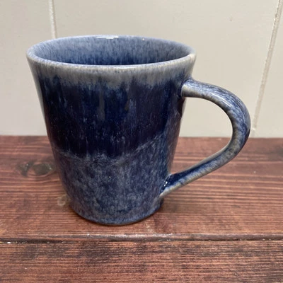 Tazas de cerámica Williams Sonoma Chipre azul esmalte reactivo Portugal hechas a mano Foto 1 de 4