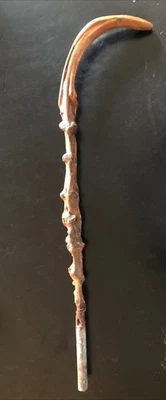 canne ancienne Cep de vigne ? Lg 86 cm - Travail De Poilu ???? - Photo 1/4