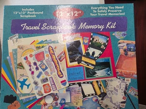 Mix aus Scrapbook Material Deko Papiere Seiten Aufkleber Memory Sheets Album - Bild 1 von 6