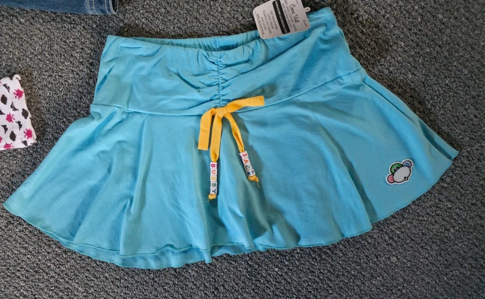 Bobby Jack Mono Skort Niñas Talla Mediana 8/10 Azul Bobby Blocks Nuevo Foto 1 de 1