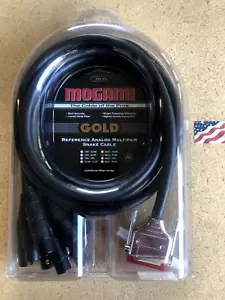Mogami Gold DB25-XLRF 10ft 8 Channel Snake Cable - Picture 1 of 6