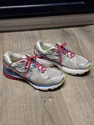 Brooks Ravenna 6 Running Shoes White/Raspberry/Paradise Green US 9 - Image 1 of 4