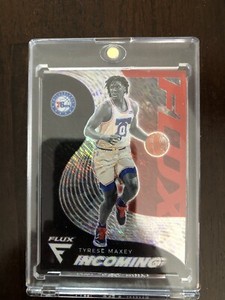2020-21 Panini Flux Basketball Tyrese Maxey Incoming Shimmer /25 SP 76’ers