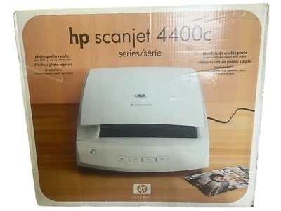 HP Scanjet 4400c Flatbed Scanner C9872A Windows 95, 98, 2000, XP - Image 1 of 4