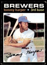 1971 TOPPS TOMMY HARPER MILWAUKEE BREWERS #260