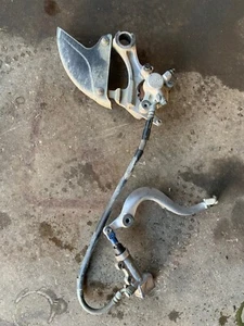 2013 KAWASAKI KX250F KX250 OEM NISSIN REAR BACK BRAKE CALIPER MASTER CYLINDER - Picture 1 of 8