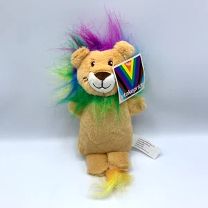 Target Take Pride 8 Zoll Löwe Hund Plüschtier - braun & Regenbogen Pride Haustier Spielzeug - Bild 1 von 7