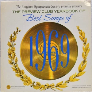 Longines The Preview Club Yearbook of The Best Songs of 1969 LP - Imagen 1 de 8