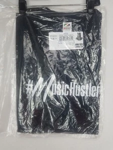 #MusicHustler T-Shirt Mens Black SZ Medium Fruit of the Loom - Picture 1 of 3