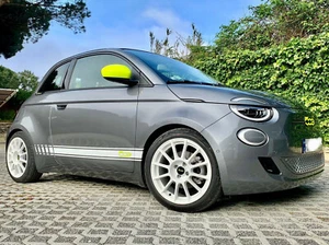 Set 4 Cerchi in Lega 7,5jx17" per 500e (elektro) - Rims Disky AluFelni Felgen W - Picture 1 of 7