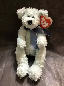 TY 1993 ARMSTRONG the BEAR ATTIC TREASURES - Neu mit Etikett "Tuppence In My Shoe" lockiges Fell - Bild 1 von 11