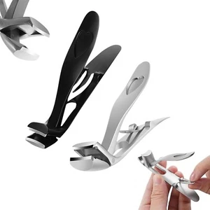 Libiyi Nail Clipper Ergonomic Angled Head Senior Toenail Clipper Large Angled - Picture 1 of 32