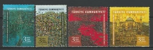 Turkey 2021 Art of Devrim Erbil 4 MNH stamps - Picture 1 of 1