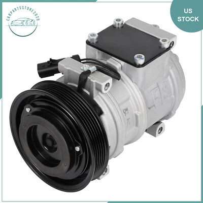 A/C AC Compressor w/ Clutch for 96-1999 2000 Plymouth Voyager 2.4L CO 22026C - Image 1 of 4
