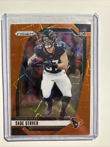2024 Panini Prizm Cade Stover Orange Lazer Prizm Rookie RC No. 318 - Picture 1 of 2