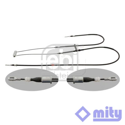 Cable de freno de mano Saab 9-3 900 2.0 2.2 D 2.3 2.5 Mity 4543104 Foto 1 de 2